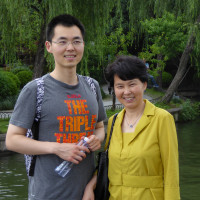 Yangjie and his mom