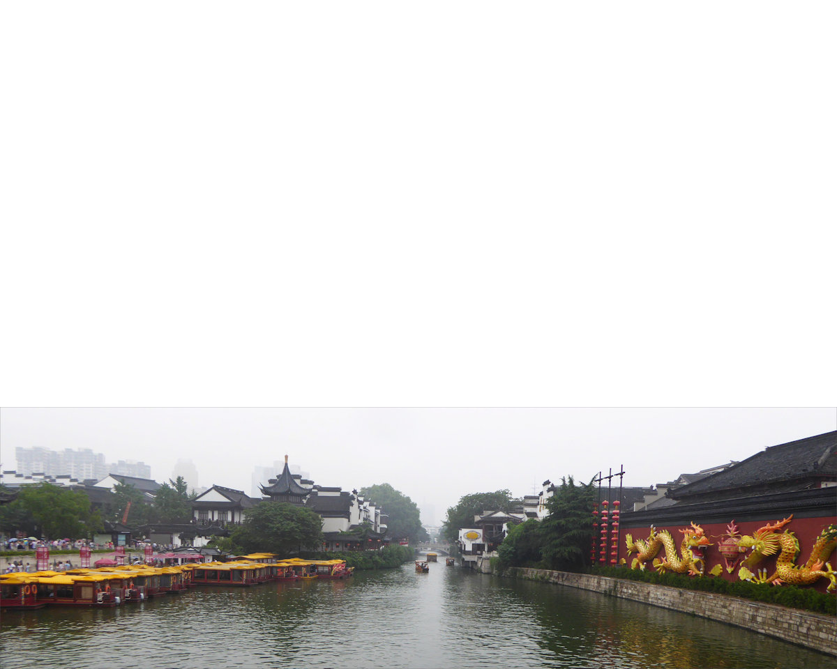 Nanjing - Qinhuai River near Confucius Temple
